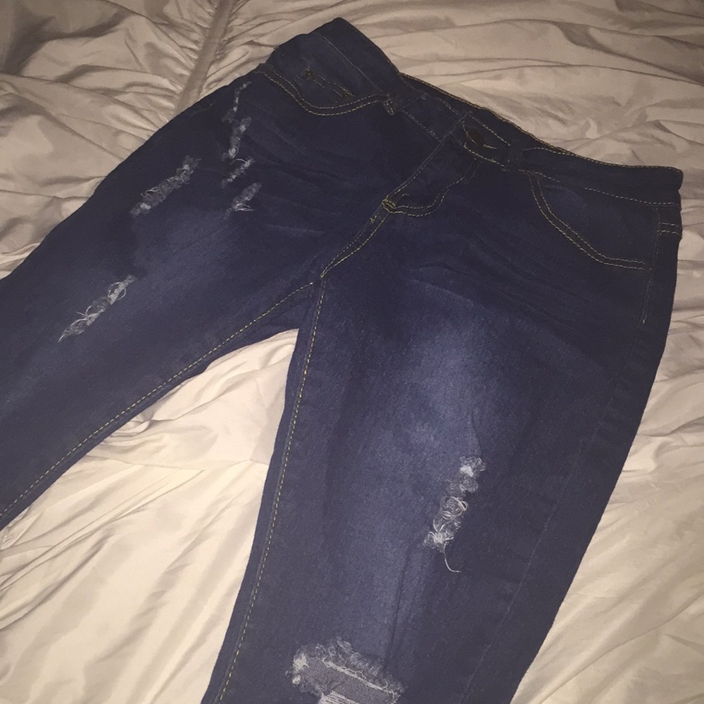 Frayed Jeans